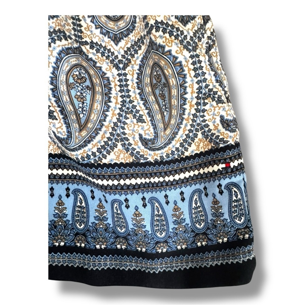Tommy Hilfiger High Waist Blue and Black Shorts - Picture 3 of 5
